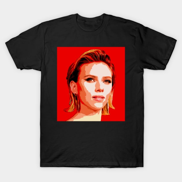 scarlett johansson T-Shirt by oryan80